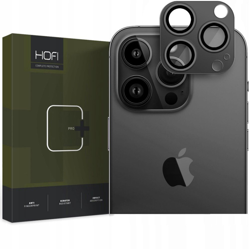 Osłona Aparatu Hofi Fullcam Pro+ iPhone 14 Pro / 14 Pro Max Czarny