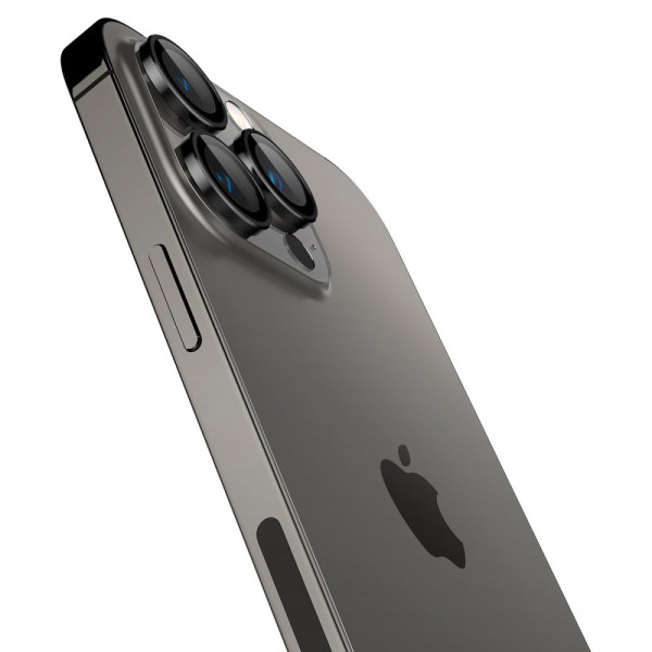 2x Osłona Aparatu Spigen Optik.Tr " Ez Fit " Camera Protector iPhone 14 Pro / 14 Pro Max / 15 Pro / 15 Pro Max