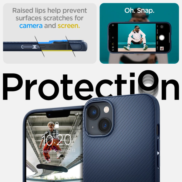 Etui Do iPhone 14 Plus / 15 Plus Spigen Mag Armor Niebieski