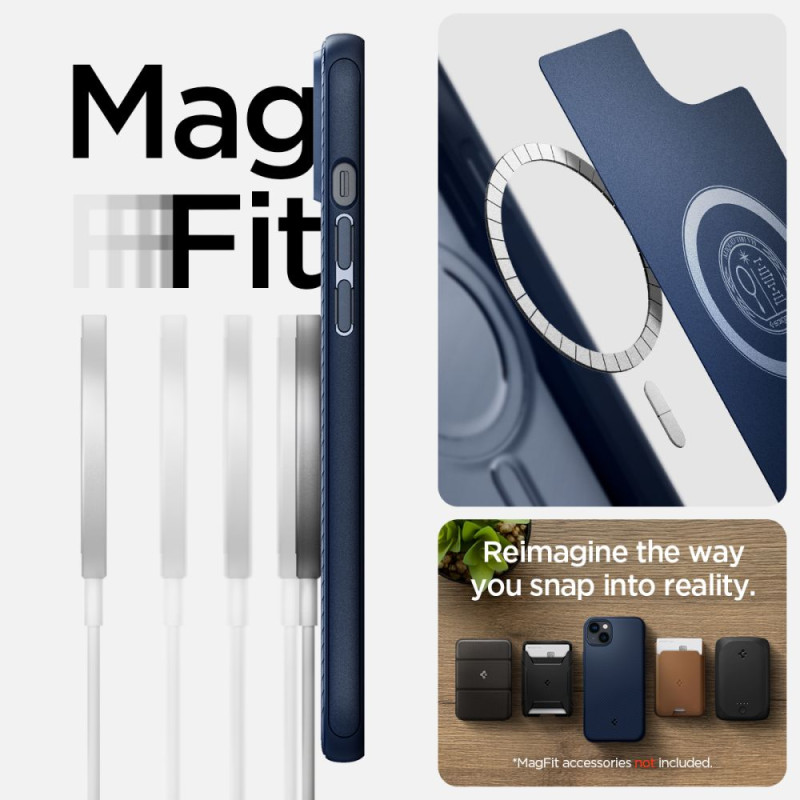 Etui Do iPhone 14 Plus / 15 Plus Spigen Mag...