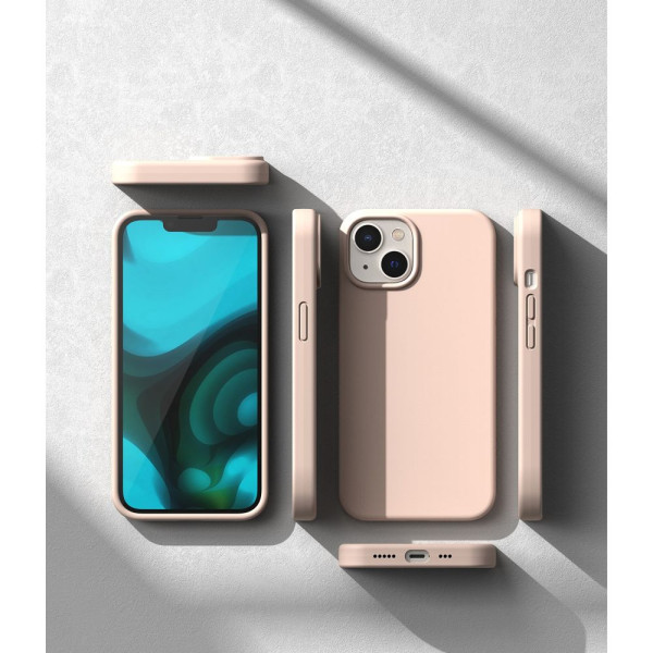 Etui Do iPhone 14 Plus / 15 Plus Ringke Silicone Różowy