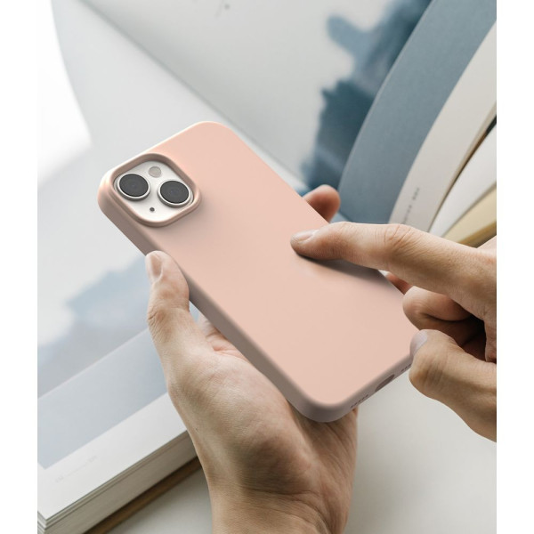 Etui Do iPhone 14 Plus / 15 Plus Ringke Silicone Różowy