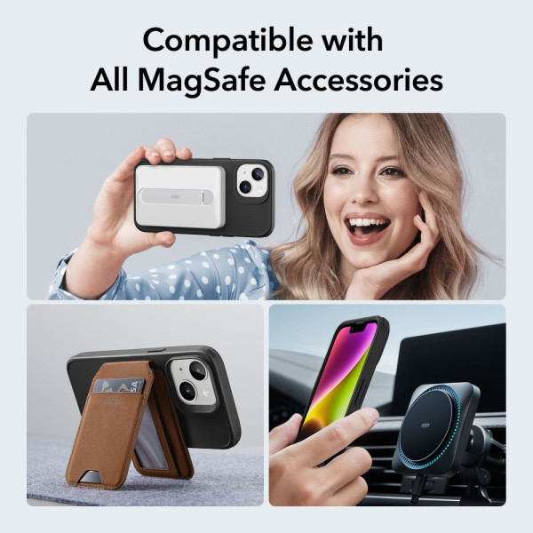 Etui Do iPhone 14 Plus / 15 Plus ESR Ch Halolock MagSafe Czarny