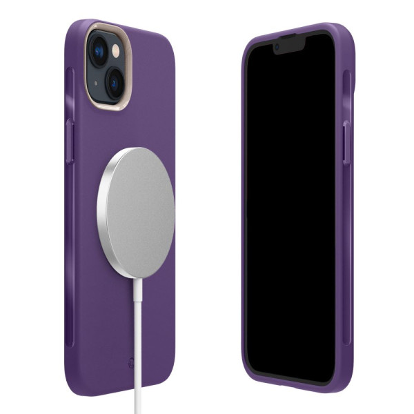 Etui Do iPhone 14 Plus / 15 Plus Spigen Cyrill Ultra Color Mag MagSafe Fioletowy