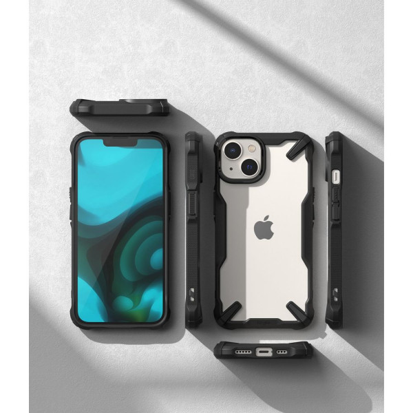 Etui Do iPhone 14 Plus / 15 Plus Ringke Fusion X Czarny