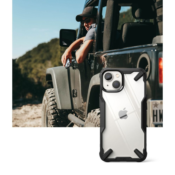 Etui Do iPhone 14 Plus / 15 Plus Ringke Fusion X Czarny