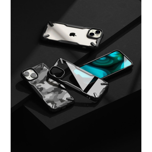 Etui Do iPhone 14 Plus / 15 Plus Ringke Fusion X Czarny