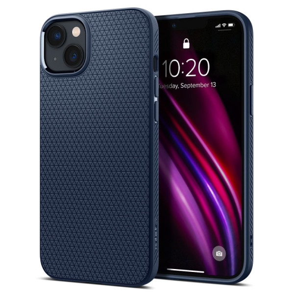 Etui Do iPhone 14 Plus / 15 Plus Spigen Liquid Air Niebieski