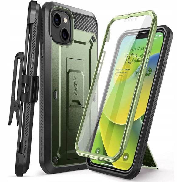 Etui Do iPhone 14 Plus / 15 Plus Supcase Unicorn Beetle Pro Zielony