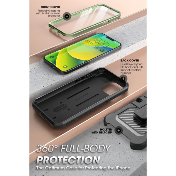 Etui Do iPhone 14 Plus / 15 Plus Supcase Unicorn Beetle Pro Zielony
