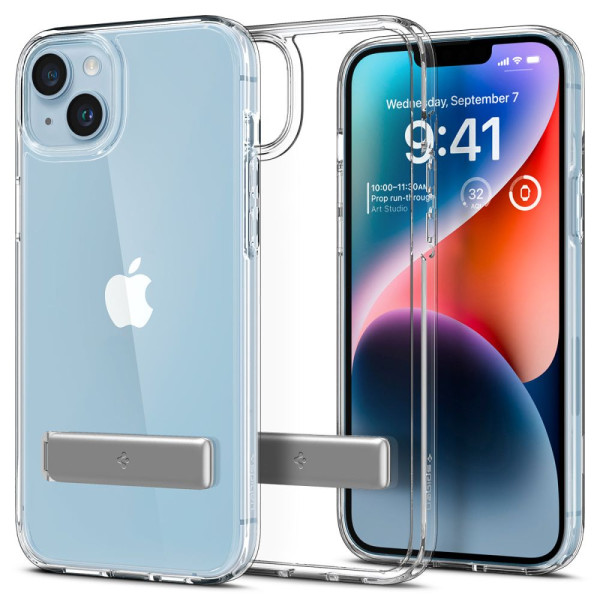 Etui Do iPhone 14 Plus / 15 Plus Spigen Ultra Hybrid "S " Przezroczysty