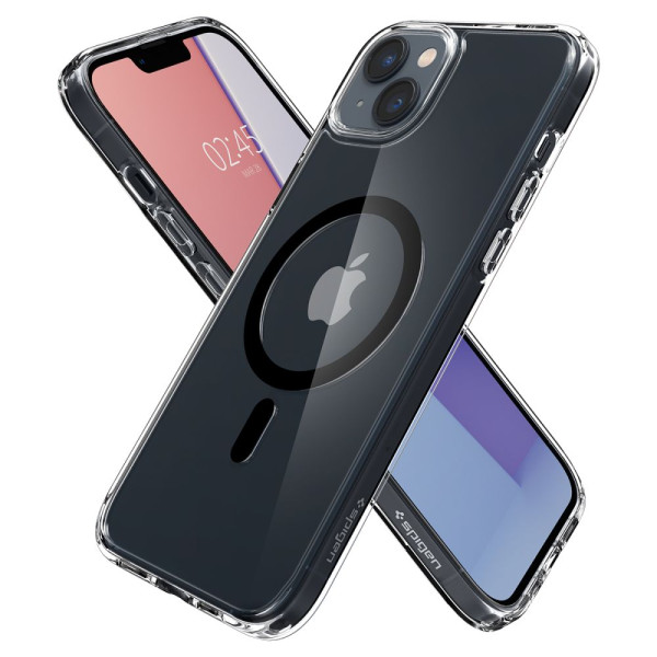 Etui Do iPhone 14 Plus / 15 Plus Spigen Ultra Hybrid Mag MagSafe Czarny