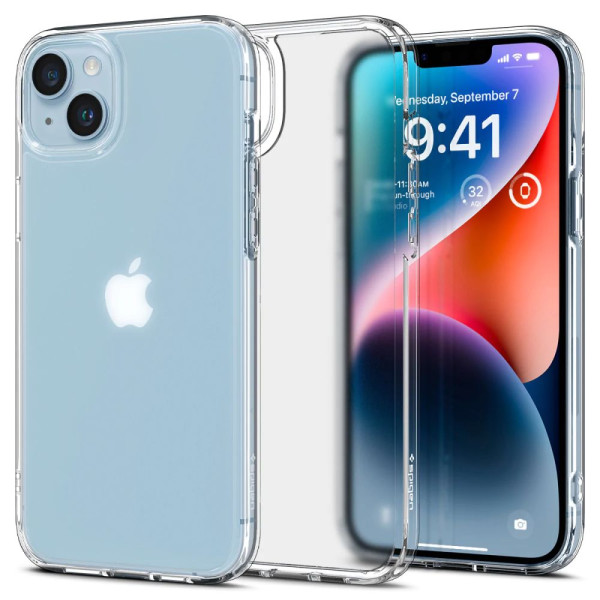 Etui Do iPhone 14 Plus / 15 Plus Spigen Ultra Hybrid Przezroczysty