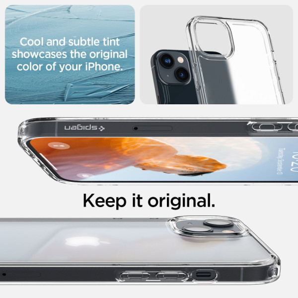 Etui Do iPhone 14 Plus / 15 Plus Spigen Ultra Hybrid Przezroczysty