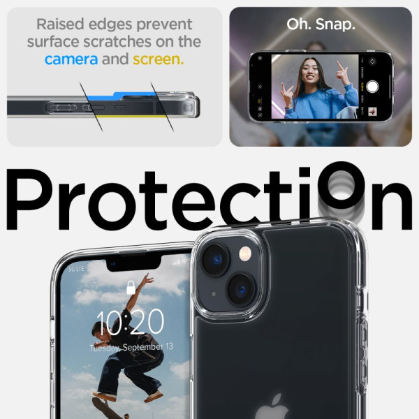 Etui Do iPhone 14 Plus / 15 Plus Spigen Ultra Hybrid Przezroczysty
