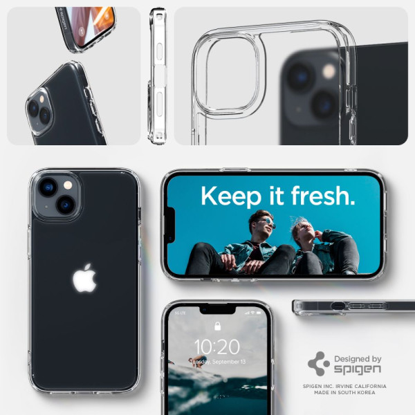 Etui Do iPhone 14 Plus / 15 Plus Spigen Ultra Hybrid Przezroczysty