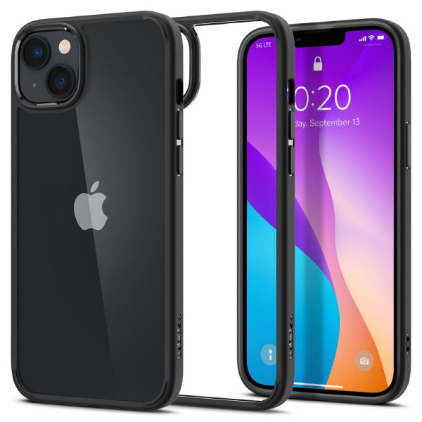 Etui Do iPhone 14 Plus / 15 Plus Spigen Ultra Hybrid Czarny Matowy