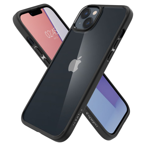 Etui Do iPhone 14 Plus / 15 Plus Spigen Ultra Hybrid Czarny Matowy