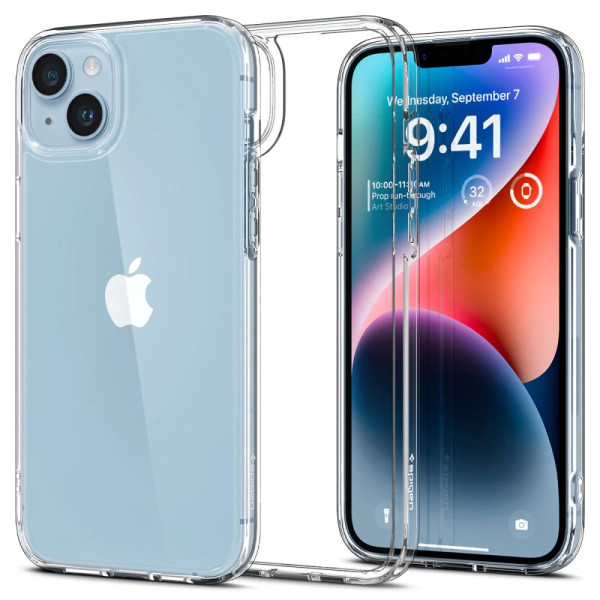 Etui Do iPhone 14 Plus / 15 Plus Spigen Ultra Hybrid Przezroczysty