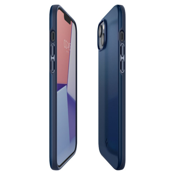 Etui Do iPhone 14 Plus / 15 Plus Spigen Thin Fit Niebieski