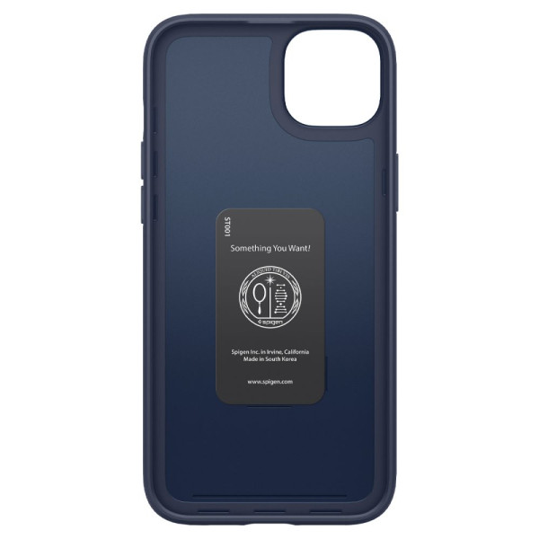 Etui Do iPhone 14 Plus / 15 Plus Spigen Thin Fit Niebieski