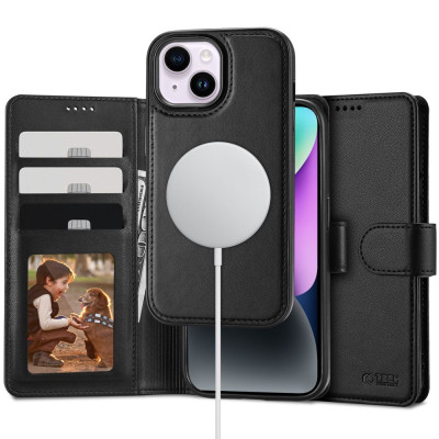 Etui Do iPhone 14 Tech-Protect Wallet MagSafe Czarny