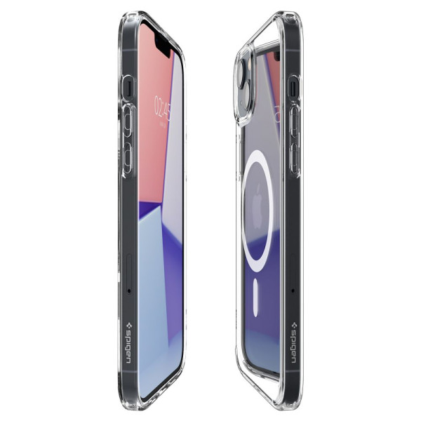 Etui Do iPhone 14 Spigen Ultra Hybrid Mag MagSafe Biały