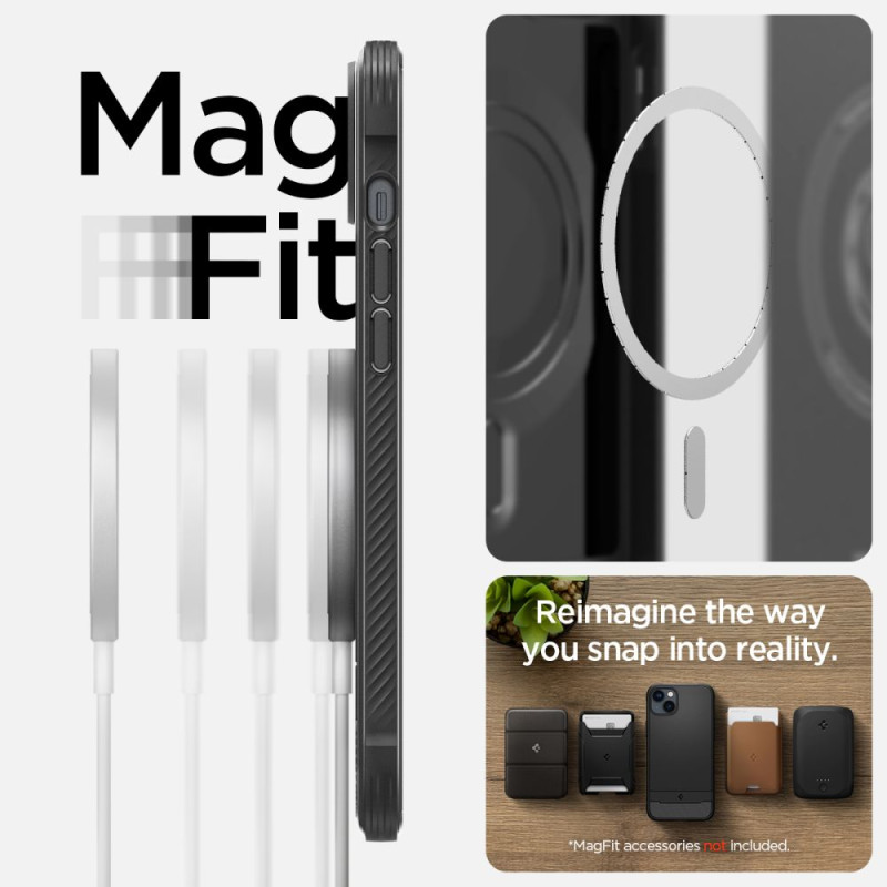Etui Do iPhone 14 Spigen Rugged Armor Mag...