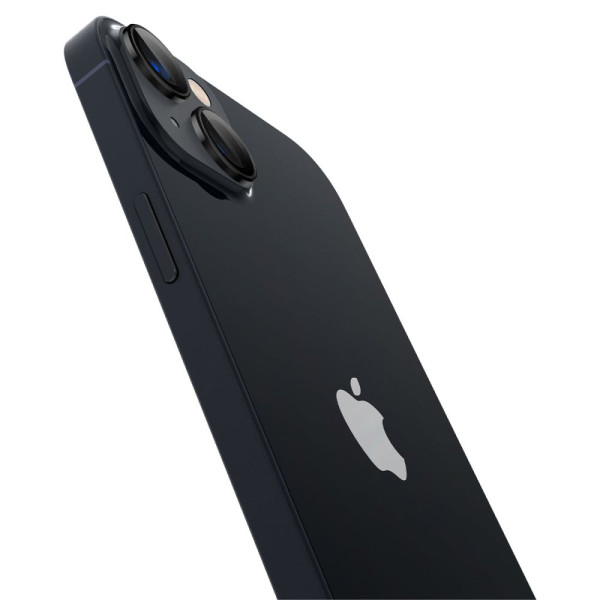 2x Osłona Aparatu Spigen Optik.Tr " Ez Fit " Camera Protector iPhone 14 / 14 Plus / 15 / 15 Plus