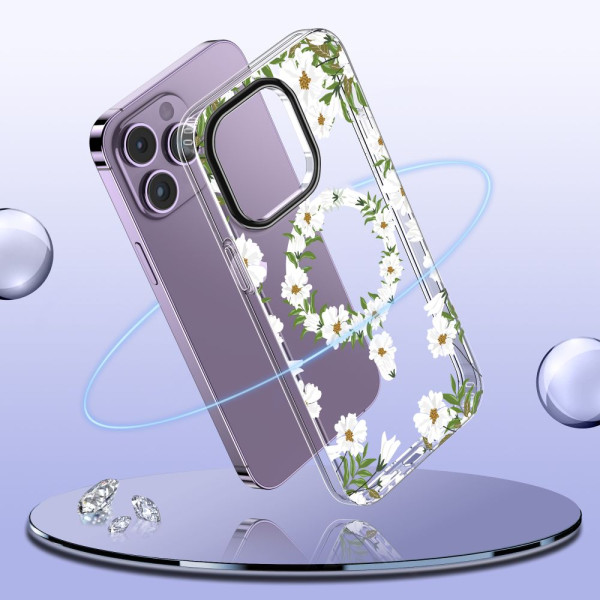 Etui Do iPhone 15 Pro Max Tech-Protect Magmood MagSafe Przezroczysty