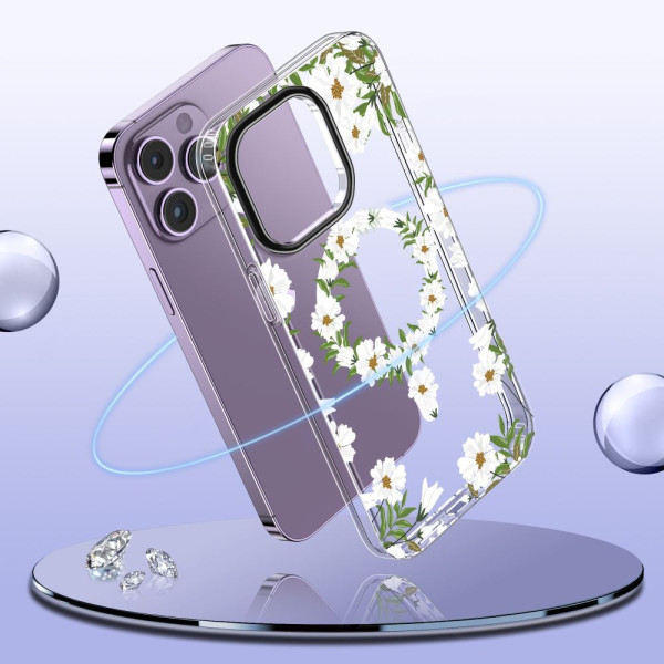 Etui Do iPhone 15 Pro Max Tech-Protect Magmood MagSafe Przezroczysty