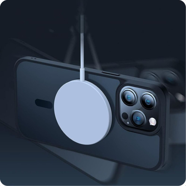 Etui Do iPhone 15 Pro Max Tech-Protect Magmat MagSafe Czarny Matowy