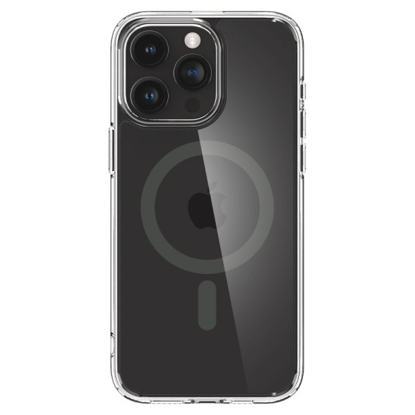 Etui Do iPhone 15 Pro Max Spigen Ultra Hybrid Mag MagSafe Szary