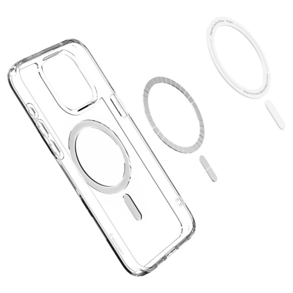 Etui Do iPhone 15 Pro Max Spigen Ultra Hybrid Mag MagSafe Szary