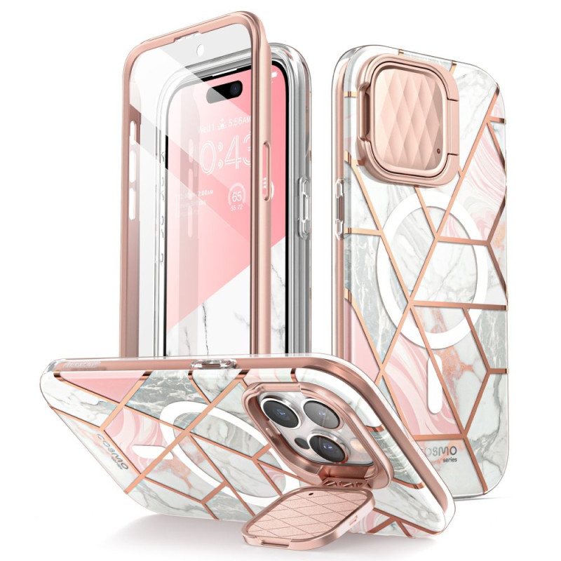 Etui Do iPhone 15 Pro Max Supcase Cosmo Mag MagSafe Szary
