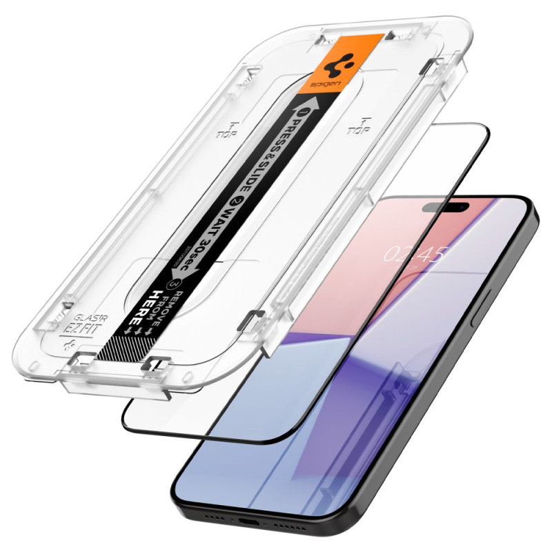 2x Szkło Hartowane Do iPhone 15 Pro Spigen...