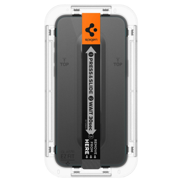 Szkło Hartowane Do iPhone 15 Pro Spigen Glas.Tr " Ez Fit "