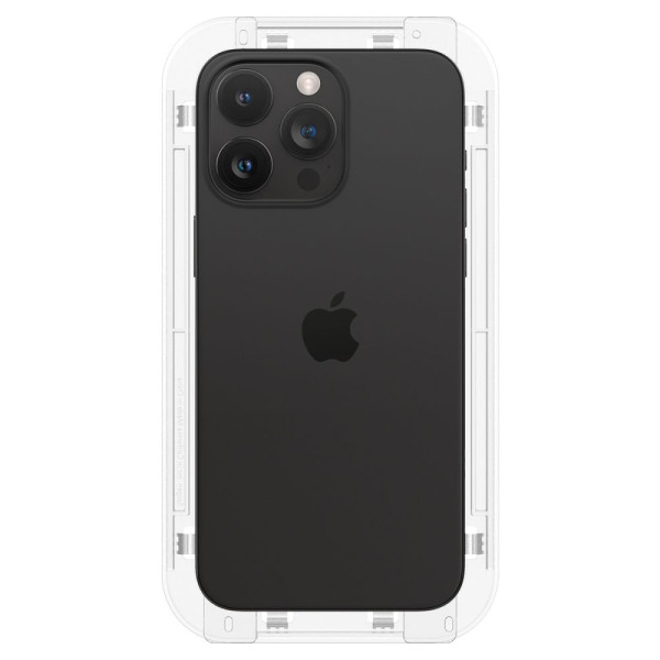 Szkło Hartowane Do iPhone 15 Pro Spigen Glas.Tr " Ez Fit "