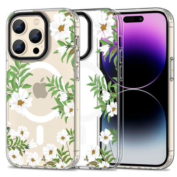 Etui Do iPhone 15 Pro Tech-Protect Magmood MagSafe Przezroczysty