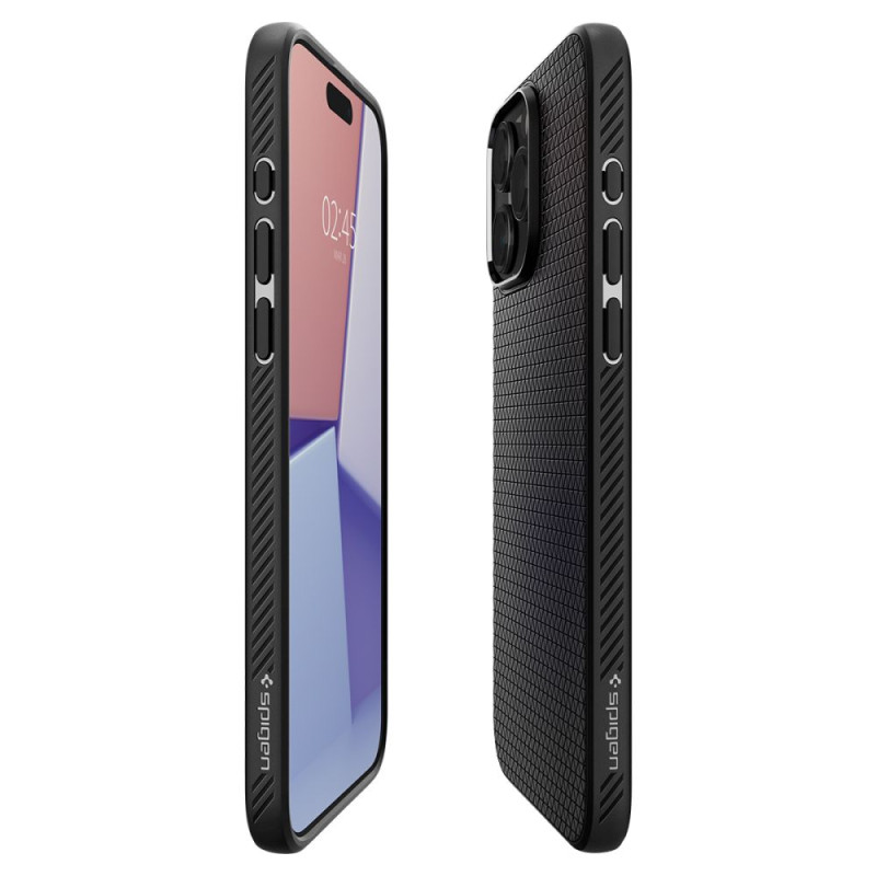 Etui Do iPhone 15 Pro Spigen Liquid Air Czarny...