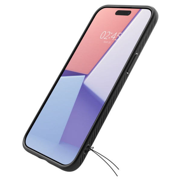 Etui Do iPhone 15 Pro Spigen Liquid Air Czarny Matowy