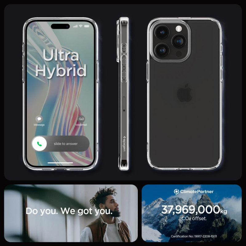 Etui Do iPhone 15 Pro Spigen Ultra Hybrid...