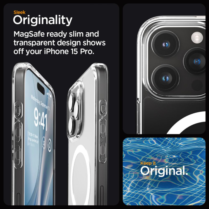 Etui Do iPhone 15 Pro Spigen Ultra Hybrid Mag...