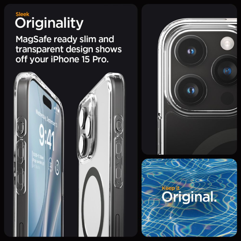 Etui Do iPhone 15 Pro Spigen Ultra Hybrid Mag...