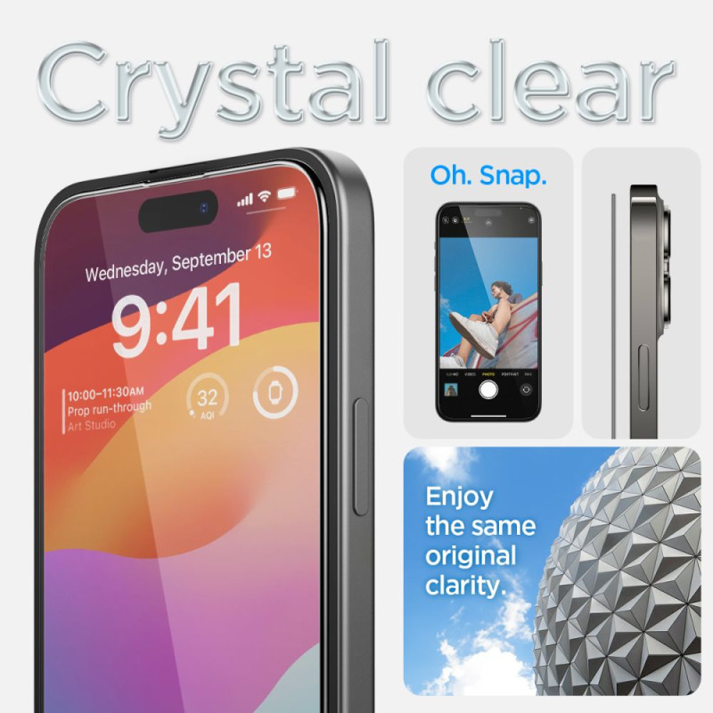 Szkło Hartowane Do iPhone 15 Plus Spigen...