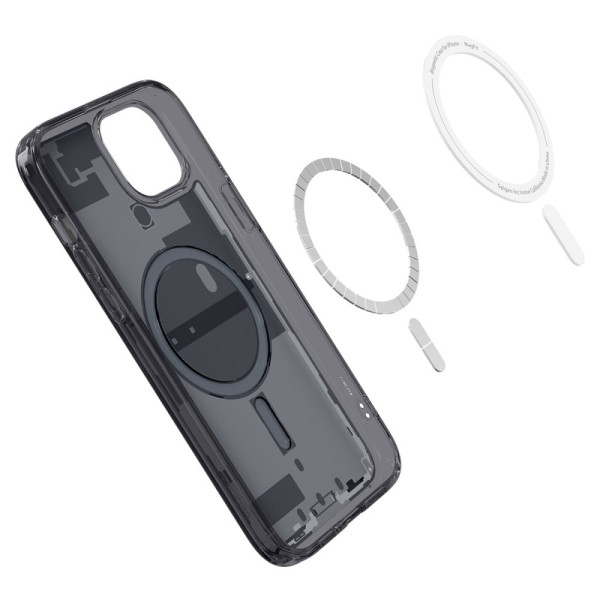 Etui Do iPhone 15 Plus Spigen Ultra Hybrid Mag MagSafe Czarny