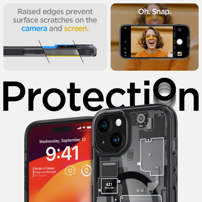 Etui Do iPhone 15 Plus Spigen Ultra Hybrid Mag...