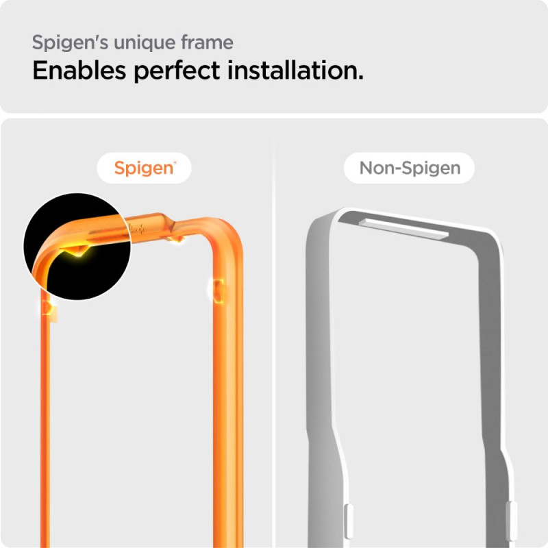 2x Szkło Hartowane Do iPhone 15 Plus Spigen Alm...