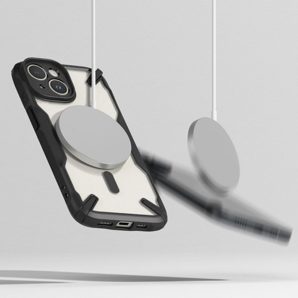 Etui Do iPhone 15 Plus Ringke Fusion X Magnetic MagSafe Czarny Matowy