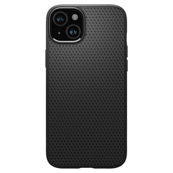 Etui Do iPhone 15 Plus Spigen Liquid Air Czarny Matowy